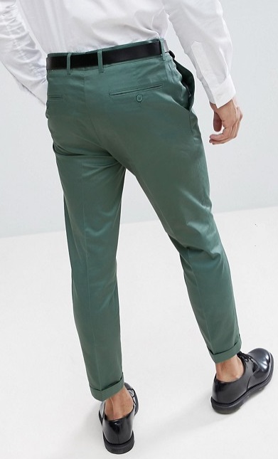 Pantalones verde Hombre